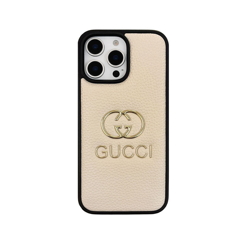 Leather GG Phone Case — view 1