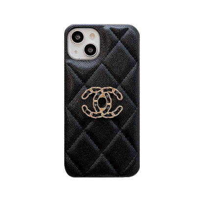 Classic Leather CC Case for iPhone Black — view 1
