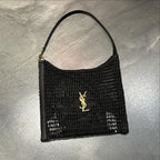Saint Laurent YSL Raffia Tote Bag — view 3