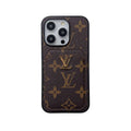 Classic Monogram iPhone Case with Card Holder -Large Print — view 1