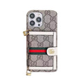 GG iPhone Case with Wallet and Crossbody Strap — view 1