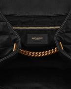 Saint Laurent Icare Maxi Shopping Bag in Quilted Lambskin - Black — view 7