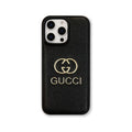 Leather GG Phone Case — view 1