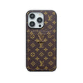 Classic Monogram iPhone Case with Card Holder -Small Printing — view 1