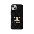 Leather CC iPhone Case Black — view 1