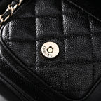 Chanel Duma Backpack – Black Quilted Lambskin with Gold-Tone Hardware (24A Collection) — view 7