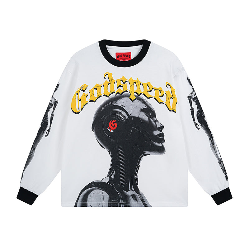 God Speed Sweatshirt-3096 — view 2