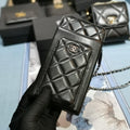 Chanel Quilted Phone Holder Wallet — view 3