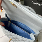 Chanel Medium Flap Bag with Handle — view 8