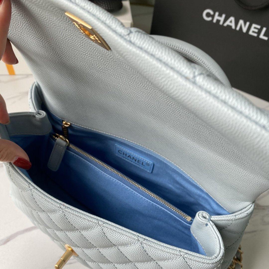 Chanel Medium Flap Bag with Handle — view 8