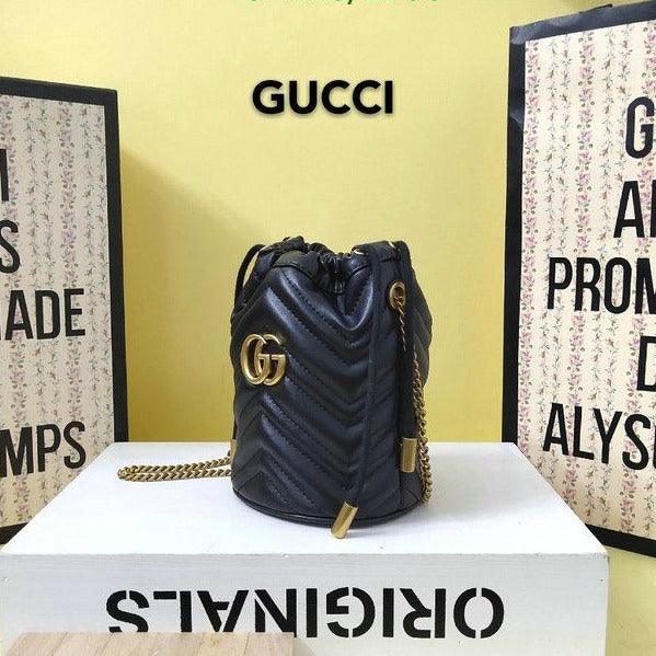 Gucci GG Marmont Mini Bucket Bag — view 2