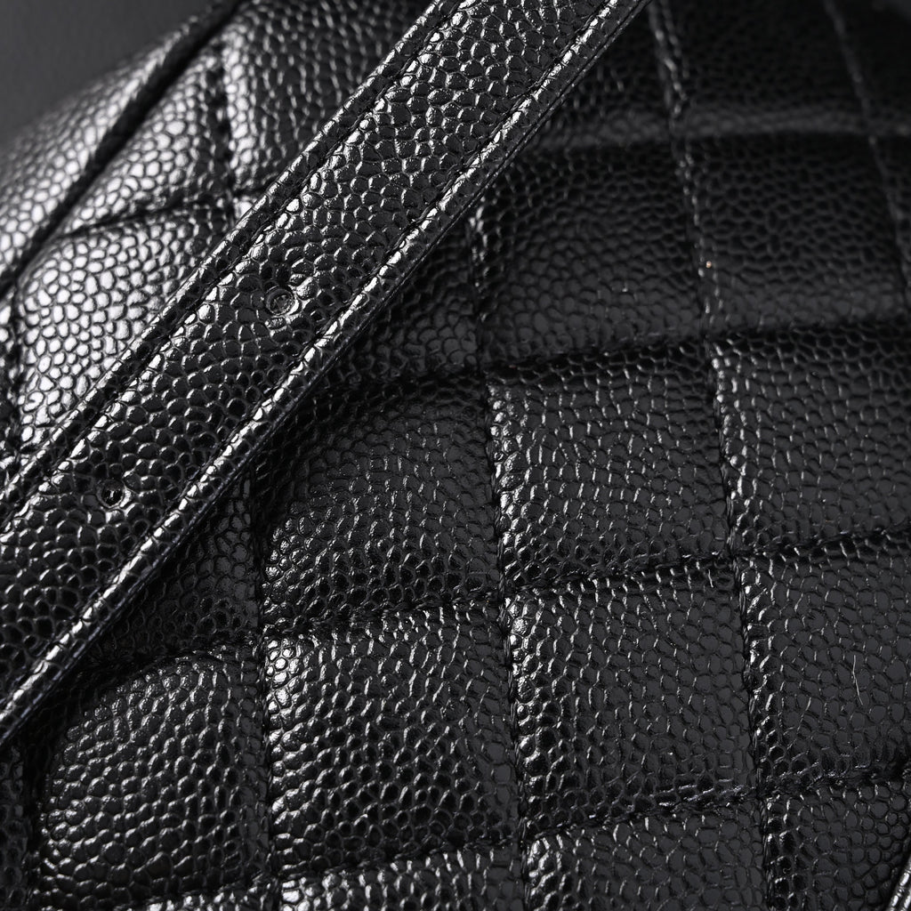 Chanel Duma Backpack – Black Quilted Lambskin with Gold-Tone Hardware (24A Collection) — view 5
