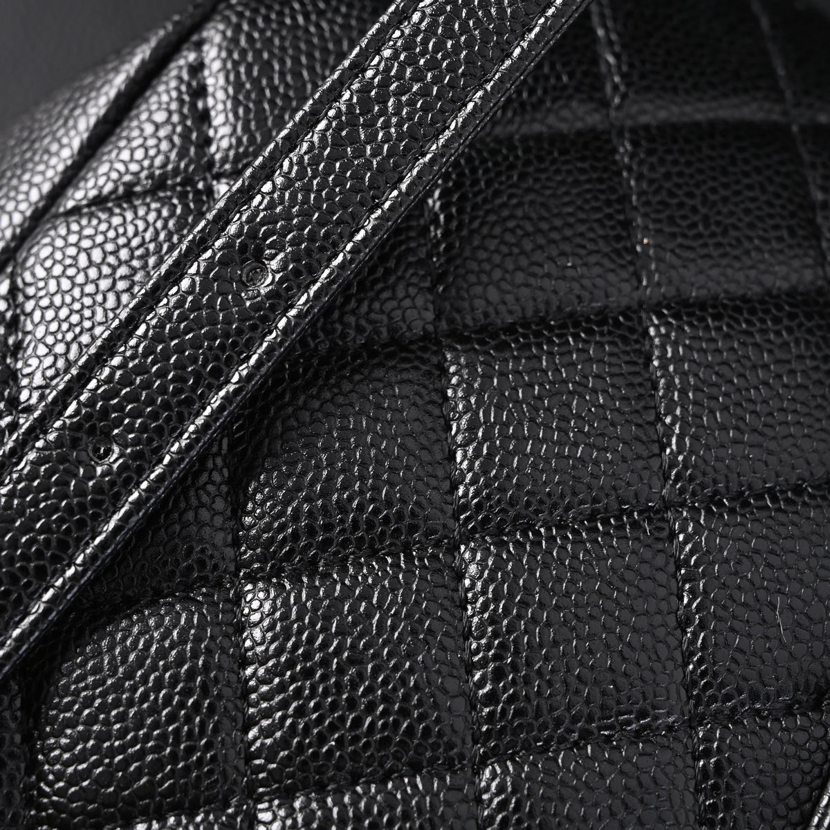 Chanel Duma Backpack – Black Quilted Lambskin with Gold-Tone Hardware (24A Collection) — view 5