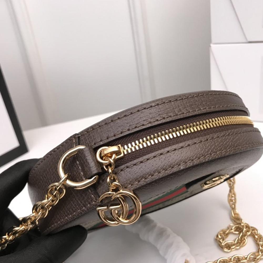 Gucci Ophidia Mini GG Round Shoulder Bag — view 6