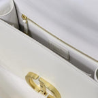 Dior 30 Montaigne Bag Latte Box Calfskin — view 7