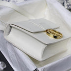 Dior 30 Montaigne Bag Latte Box Calfskin — view 3