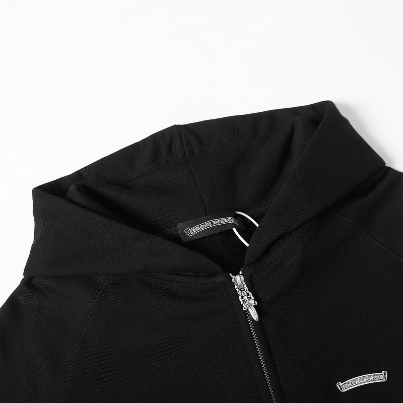 Chrome Hearts New Zip Up Hoodie 7019 — view 4