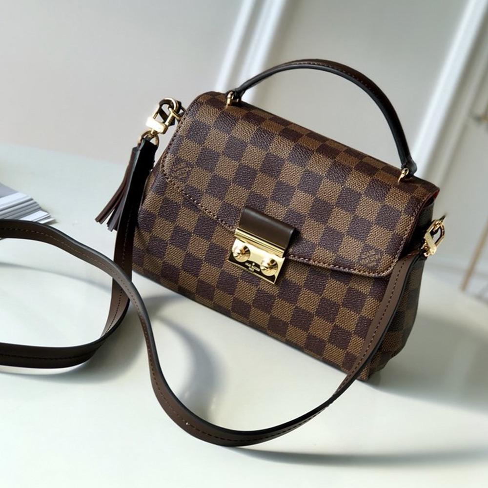 Louis Vuitton Croisette Damier Ebene Handbag — view 1