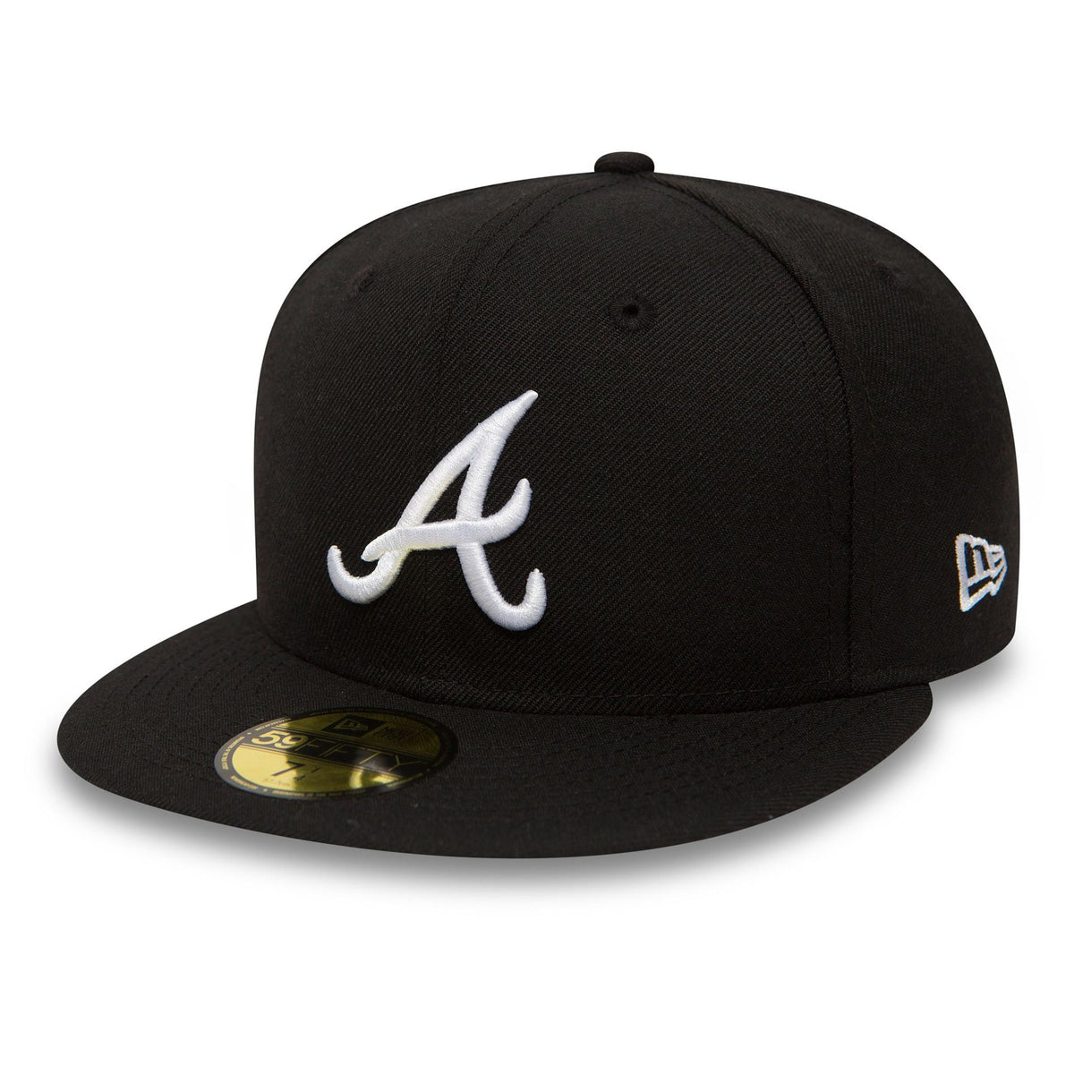 59FIFTY Atlanta Braves Essential Black 59FIFTY Snapback Cap — view 1