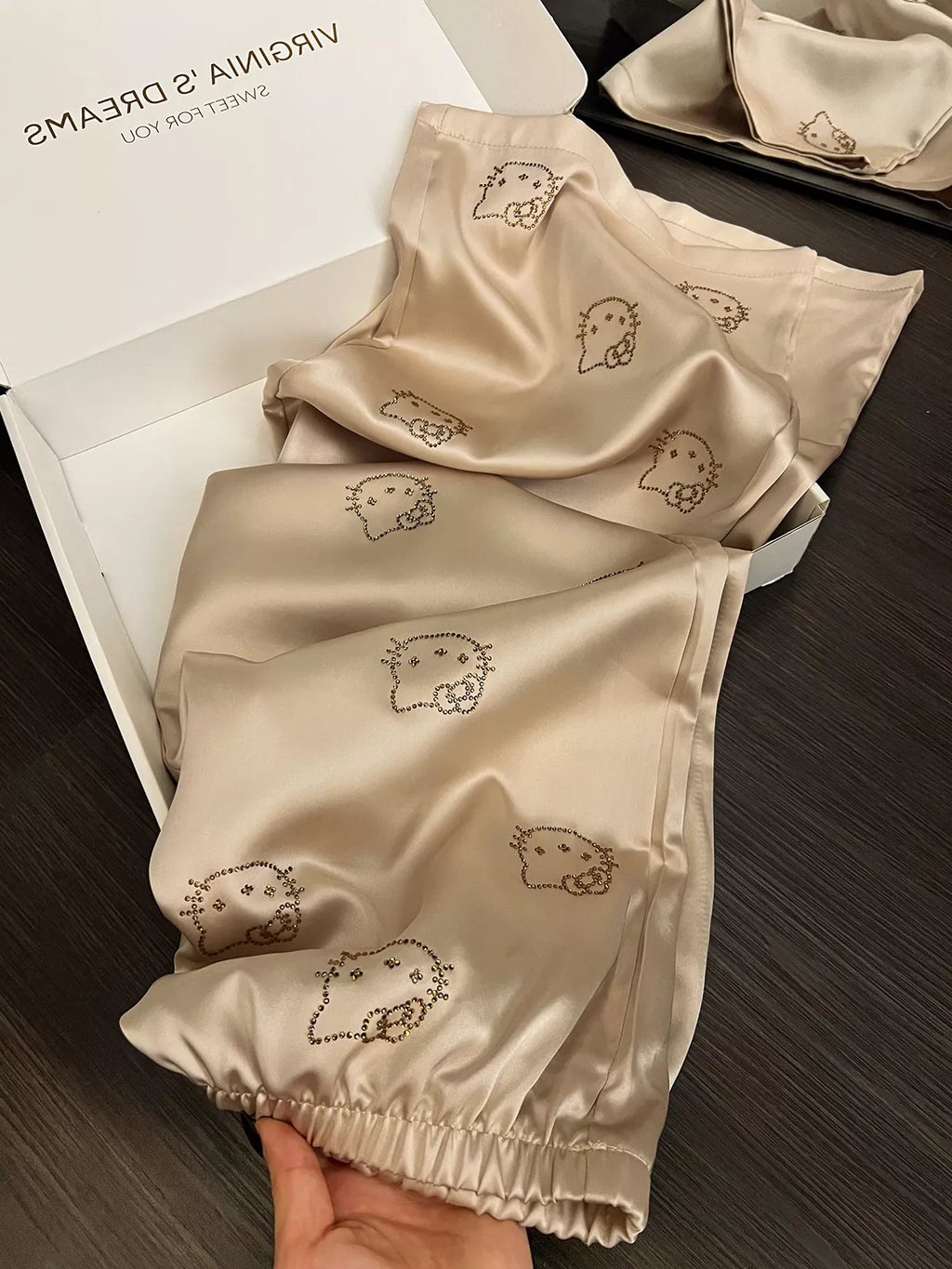 Hello Kitty Silky Pajama Set — view 6