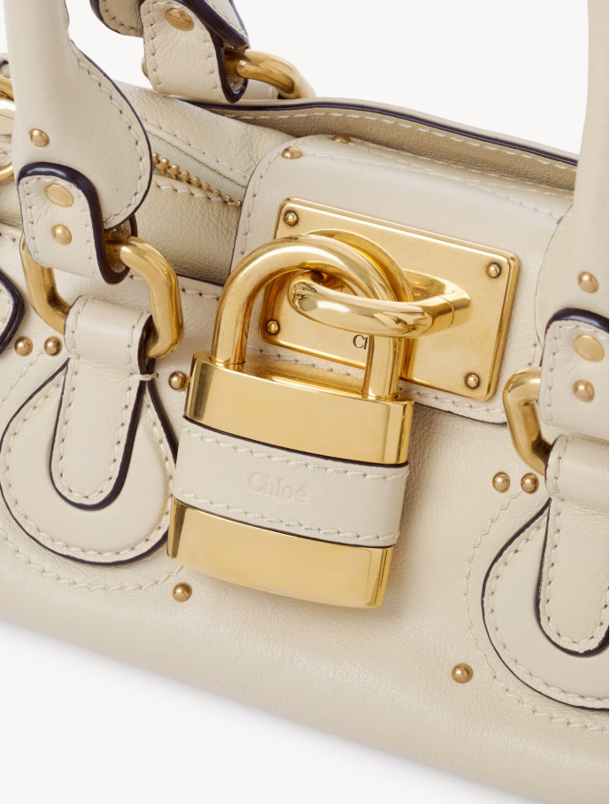 Chloe Small Paddington Bag in Grained Leather — view 9