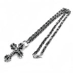 Chrome Hearts Paperchain Necklace With Dagger Pendant — view 1