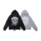 Sp5der OG Web Hoodie Black — view 1