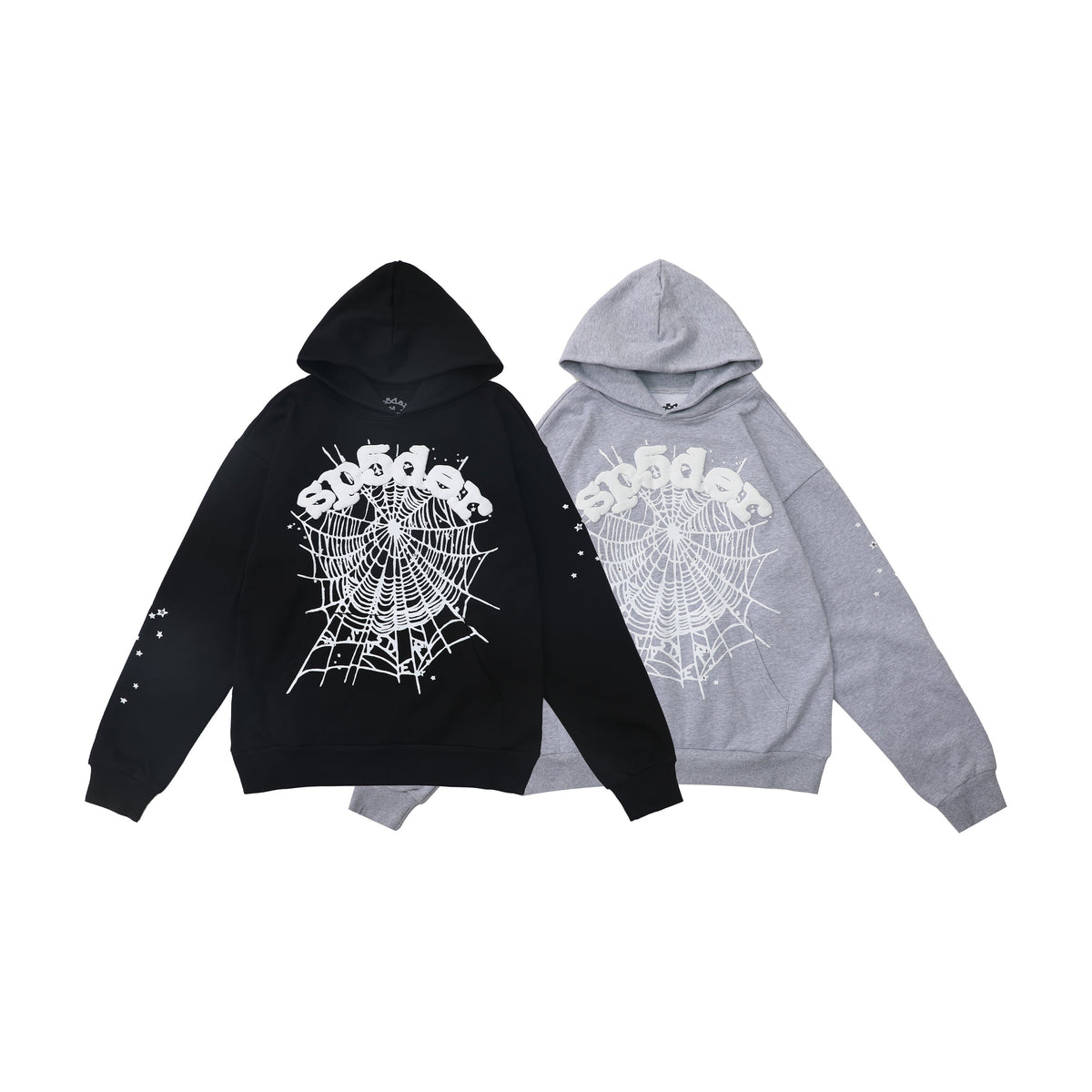 Sp5der OG Web Hoodie Black — view 1