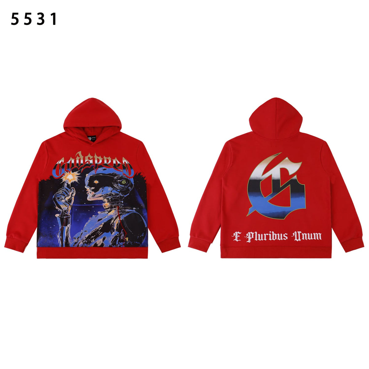 GodSpeed Hoodie — view 2
