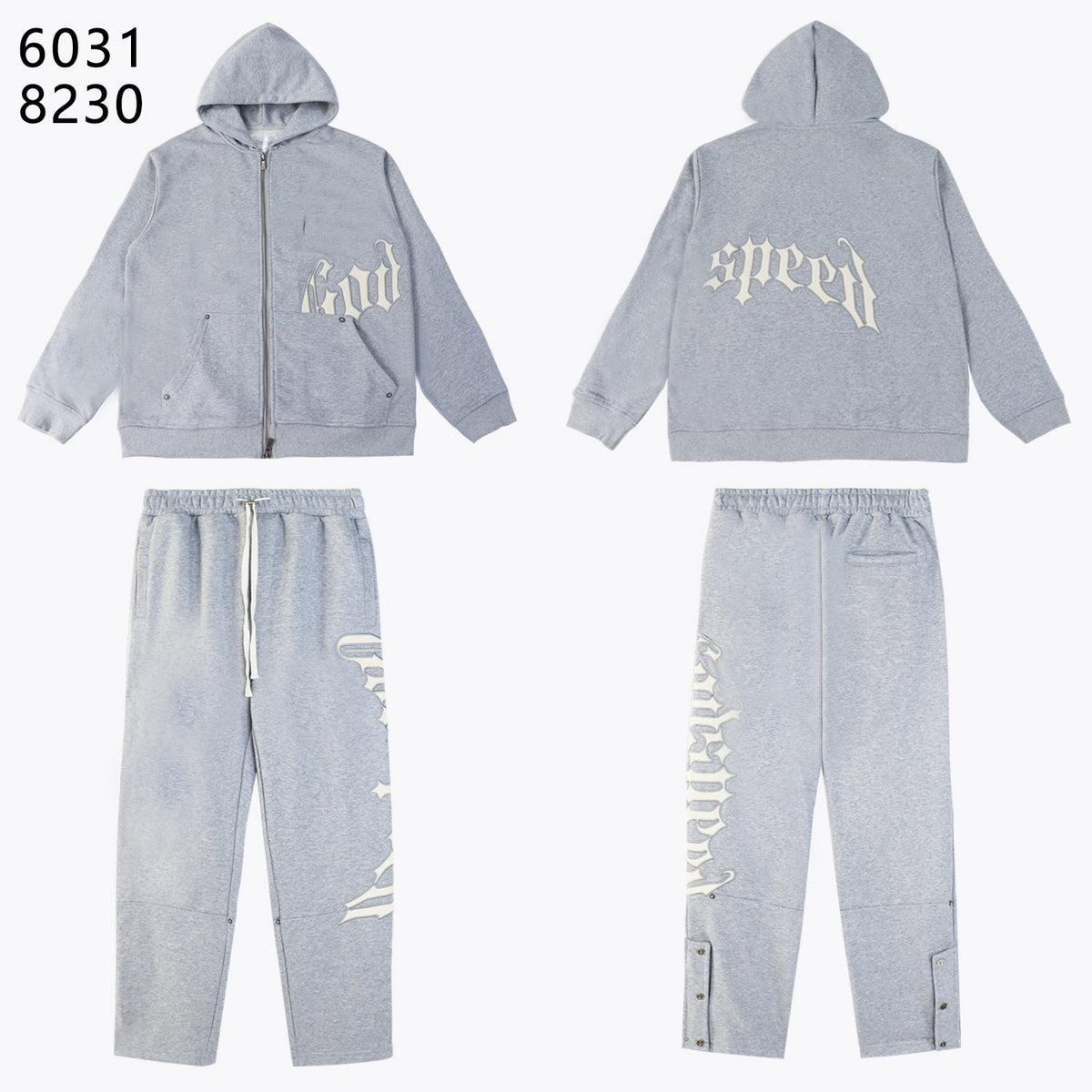 GodSpeed New Hoodie and Pants Set — view 4