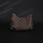 Louis Vuitton Boulogne Monogram Canvas Shoulder Bag – Classic Brown (M45831) — view 3