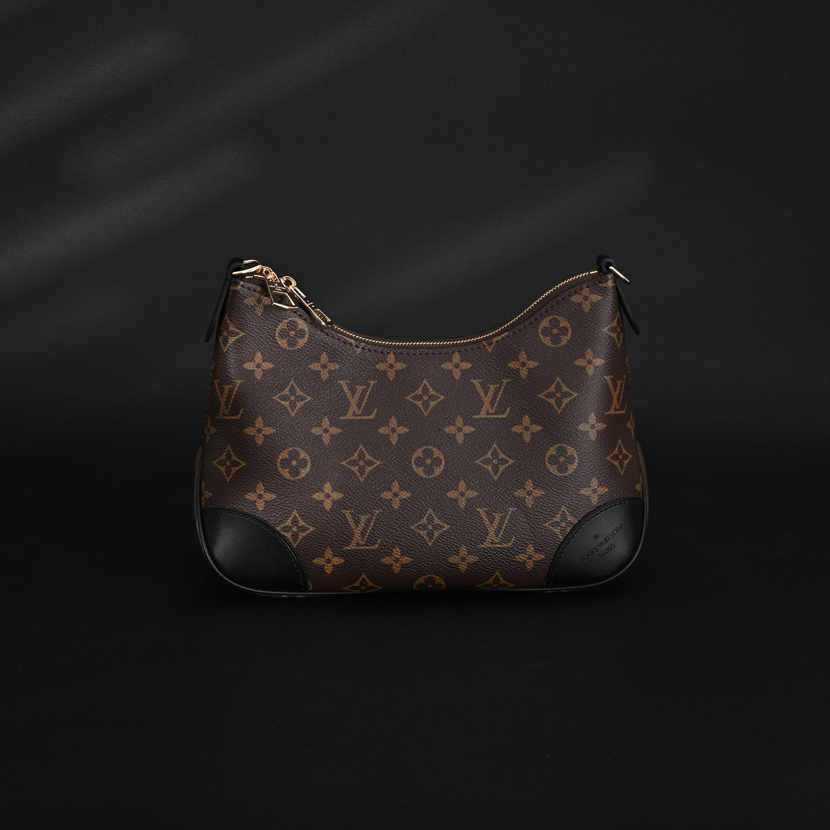 Louis Vuitton Boulogne Monogram Canvas Shoulder Bag – Classic Brown (M45831) — view 3