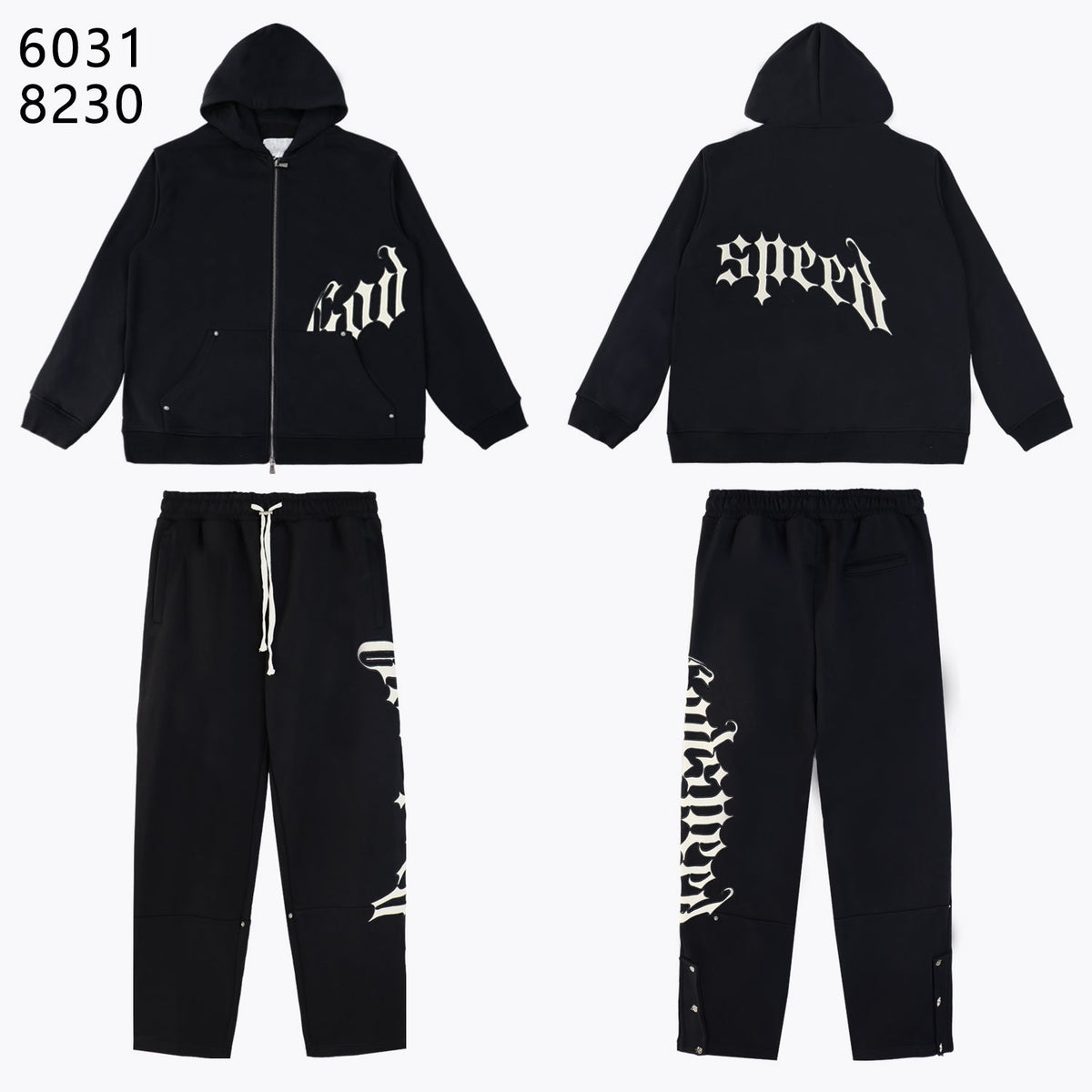 GodSpeed New Hoodie and Pants Set — view 1