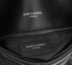 Saint Laurent Loulou Shoulder Bag - Black — view 9