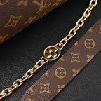 Louis Vuitton Carryall BB Monogram Canvas Shoulder Bag – Classic Brown (M13014) — view 13