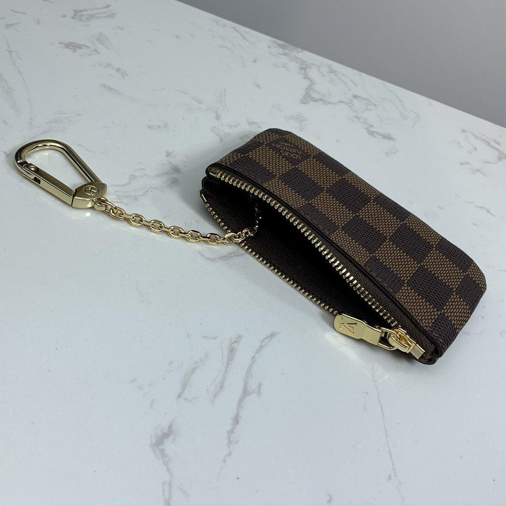 Louis Vuitton Key Pouch Damier Ebene — view 8