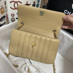 Chanel Vertical Quilted Flap Bag — view 8
