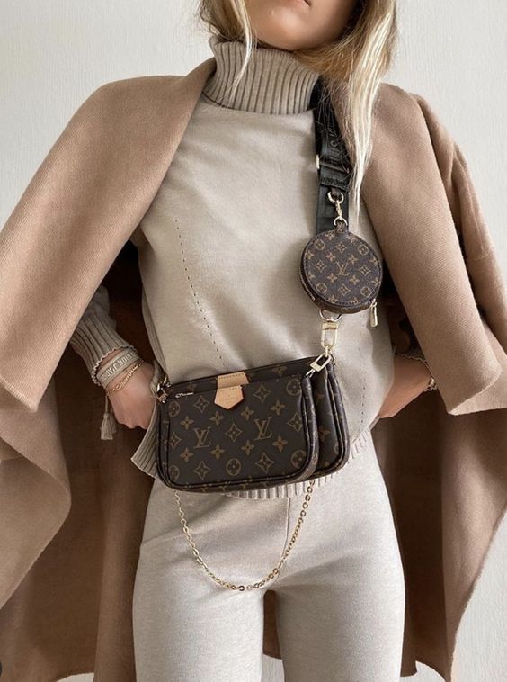 Louis Vuitton Multi-Pochette Bag - Brown — view 3