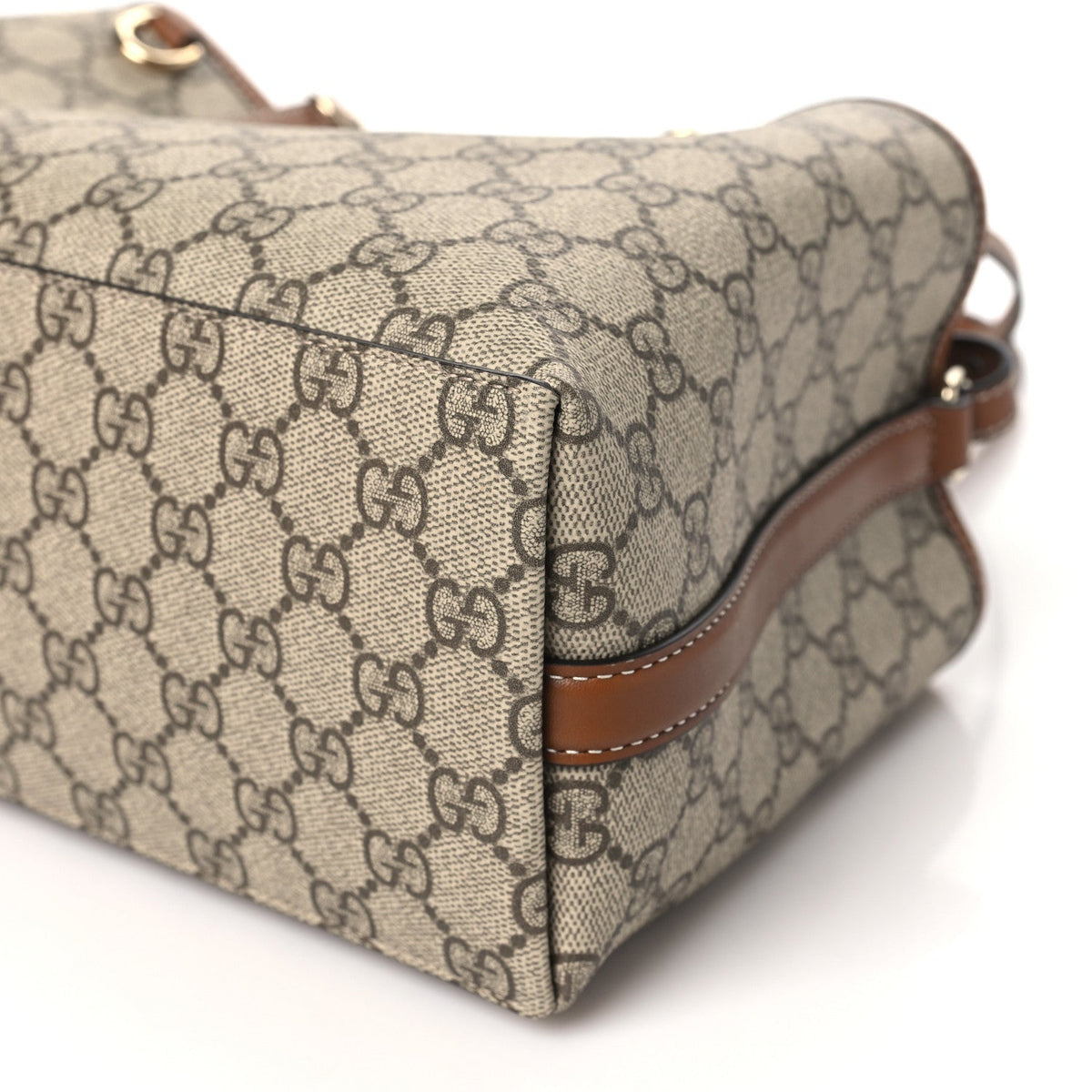 GG Emblem Shopper Medium Tote Bag — view 4