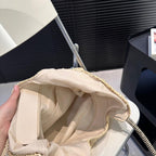 Saint Laurent YSL Raffia Bag — view 6