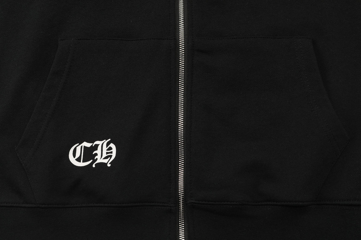 Chrome Hearts New  Zip Up Hoodie -TQ72 — view 12