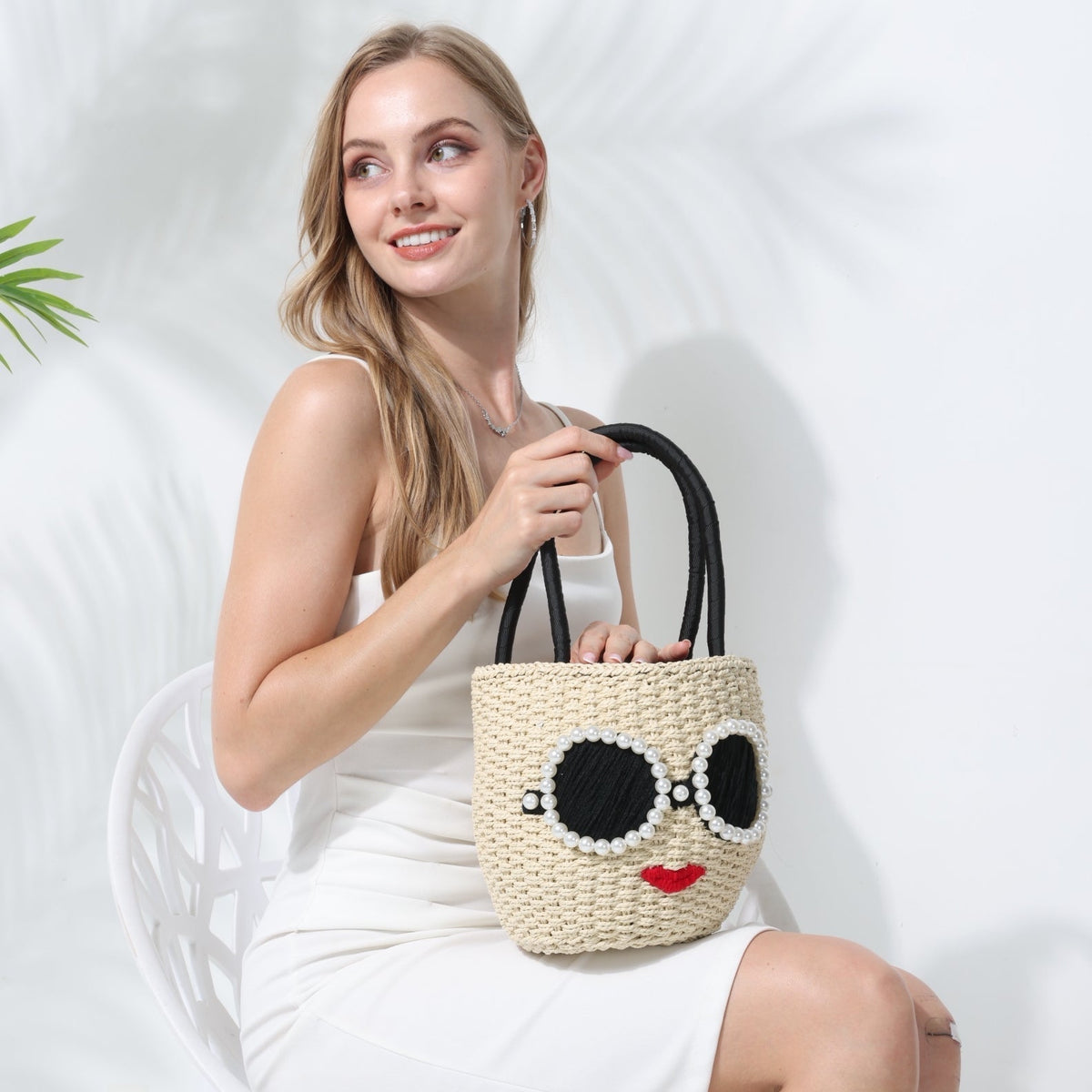The Diva Tote Bag - Beige — view 5