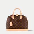 LV Alma PM Handbag - Brown — view 1