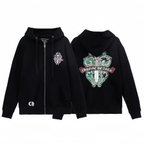 Chrome Hearts New Zip Up Hoodie -834 — view 1