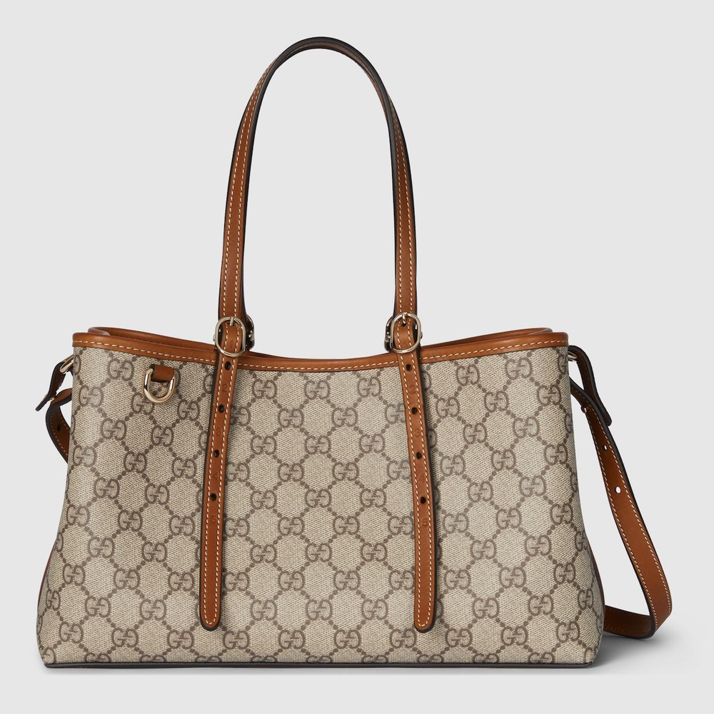 Gucci GG Emblem Medium Tote Bag — view 1
