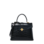 LV Rose Des Vents Mini Handbag - Alligator Matte Black — view 1