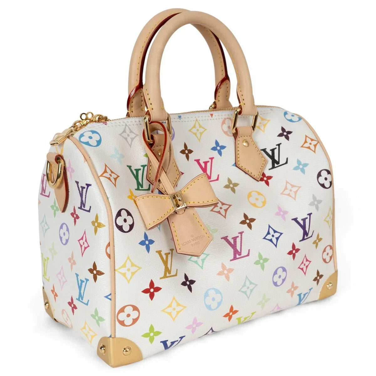LV x Takashi Murakami Speedy Soft 30 Handbag — view 1