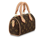 LV Nano Speedy Mini Brown Monogram Handbag — view 1