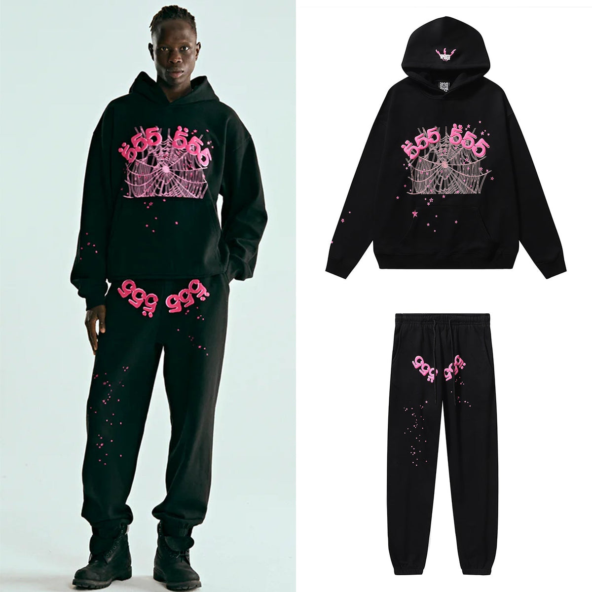 Sp5der Hoodie Suit — view 2
