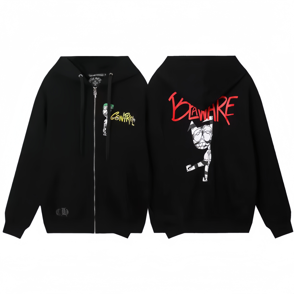 Chrome Hearts New Zip Up Hoodie -804 — view 1